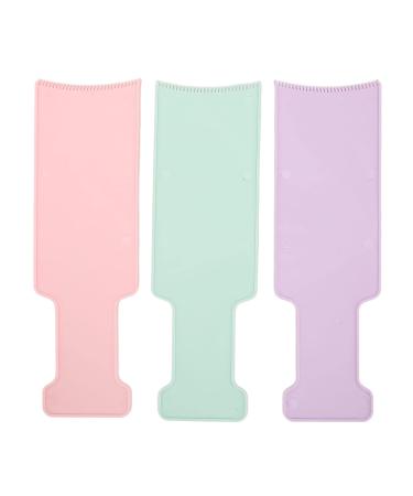 Balayage Highlighting Paddle Set - 3 Color Hair Dye Foil Board with Tooth Surfaces for Perfect Balayage & Hair Bleach - Buy Online on GoSupps.com