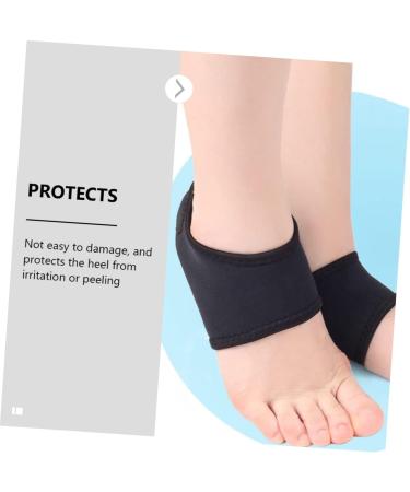 FRCOLOR 6 Pairs Heel Socks | Breathable Ankle Pads for Soccer & Plantar Cushioning | Moisturizing SBR Inserts for Men & Women - Buy Online on GoSupps.com
