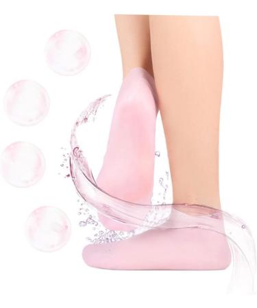 minkissy 1 Set Hydrating Sock Gloves moisturizing Hand Gloves Silicone Gel spa Gloves whitening exfoliating Gloves moisturizing Foot Socks moisturizing Socks for Cracked feet Dry feet Socks - Buy Online on GoSupps.com