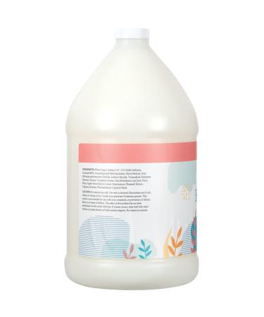 Organic Apple Pear Body Wash - 1 Gallon Refill | Vegan & Cruelty-Free Formula by Ginger Lily Farms Botanicals - Buy Online on GoSupps.com