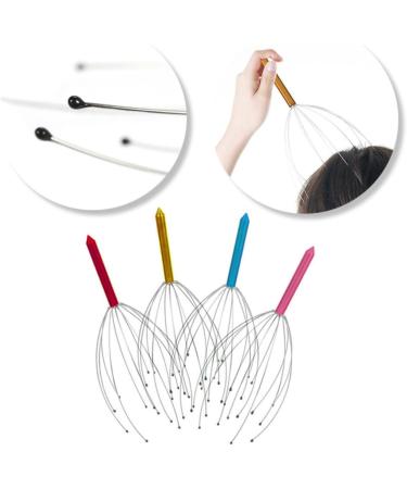 8 STK Healeved Head Scratcher Metal Spatula Tool - Deep Head Massager & Office Massage Claws for Ultimate Relaxation - Buy Online on GoSupps.com
