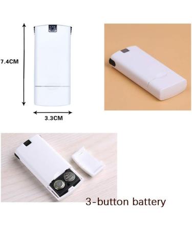 Magnifying Glass LED Mini Handheld Magnifying Glass 20X 45X Double Lens UV Light Portable for Old Man Book Reading Jewelry Identification Crafts Carving and Repair - Buy Online on GoSupps.com