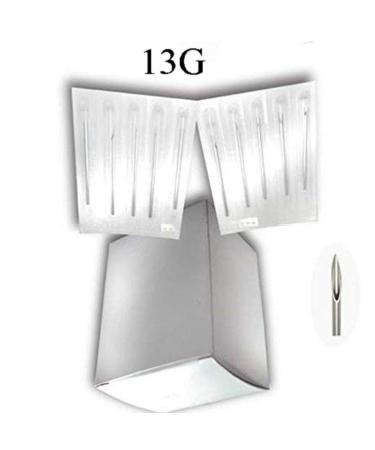New Star Tattoo 100PCS 13G Sterile Steel Body Piercing Needles - Professional Supply - Buy Online on GoSupps.com