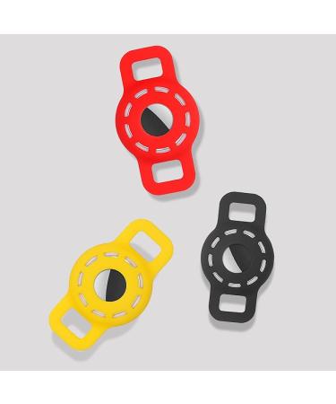 AirTag Silicone Case for Dog Collar - Adjustable GPS Finder for Cats & Dogs (2 Pack) - White - Buy Online on GoSupps.com