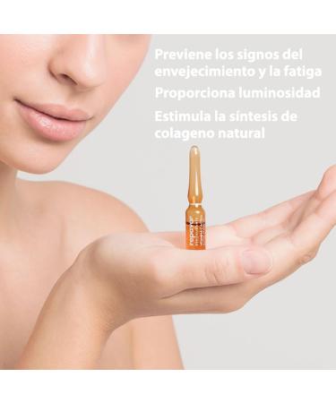 Repavar Revitalizing - Active Vitamin C Face Care - Prevents Aging - Intensive Firming and Revitalizing Treatment - 20 ampoules of 1 ml - Buy Online on GoSupps.com