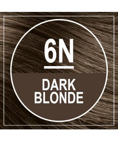 Naturtint 6N Dark Blonde Permanent Hair Color - Ammonia Free, Vegan, Cruelty Free, Long Lasting Results, Up to 100% Gray Coverage - Buy Online on GoSupps.com