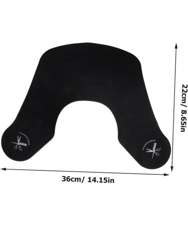 PLAFOPE Hair Cutting Mat Haircut Neck Shield Stylist Hair Collar Hair Apron No Bend Hair Clips Cutting Collar Accessories for Hair Collar Cape for Cutting Hair - Buy Online on GoSupps.com