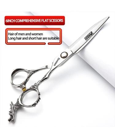 Professional 6-Inch Hair Styling Scissors - Japanese Quality Chinese Dragon Design | Perfect for Hairdressers - Set of 4 - Buy Online on GoSupps.com