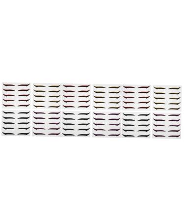 Angoily 60 Pairs Eyeshadow Stickers Eyeliner Decal Invisible Tape Eyeliner Stickers Skin Patch Double Sided