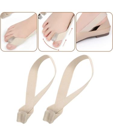 Bunion Wraps 2Pcs Big Toe Separators Brace Hallux Valgus Splints for Bending Toe - Size 40-45 | Effective Relief for Hallux Valgus, Hammer Toe, and Turf Toe - Buy Online on GoSupps.com