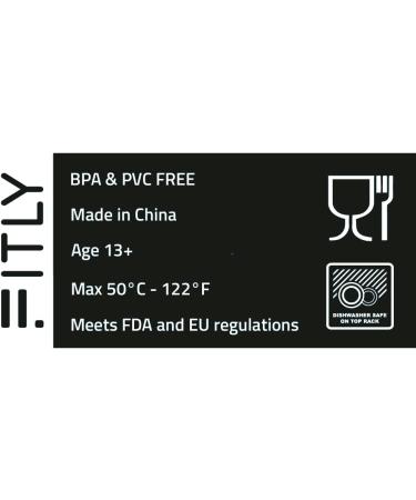 FITLY Soft Flask 3 Pack - 5oz, 8.5oz, 13.5oz - Hydration Pack Soft Water Bottles for Running & Hiking - Buy Online on GoSupps.com