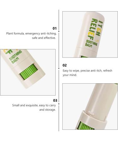 DOITOOL 2pcs Cooling Anti-Itch Ointment for Baby | Green Essential Oil Balm for Bites & Aches - Buy Online on GoSupps.com