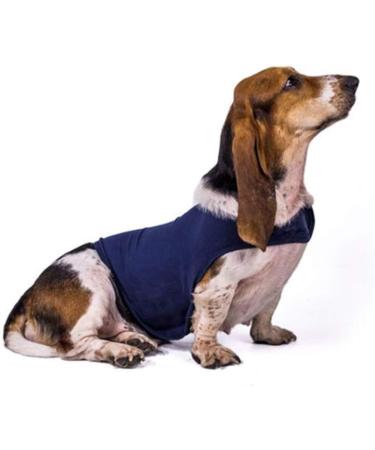Calming Dog Coat Anti-Stress Vest | Medical Recovery Shirt for Dogs | Blue Size 14 - Fear Jacket for Anxiety Relief - Buy Online on GoSupps.com