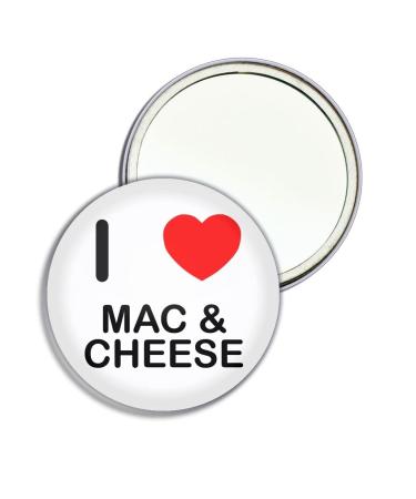 I Love Mac N Cheese - 55mm Round Compact Mirror