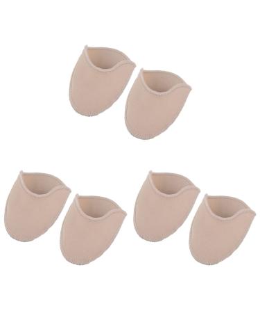 Toe Caps Pairs Toe Pouches Pads Toe Cover for Womens Heel Toe Pads to Toes or Feet Dance Ballet Point 3
