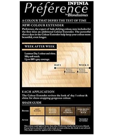 Preference Les Blondissimes 03 Lightest Ash Blonde Hair Dye - Buy Online on GoSupps.com