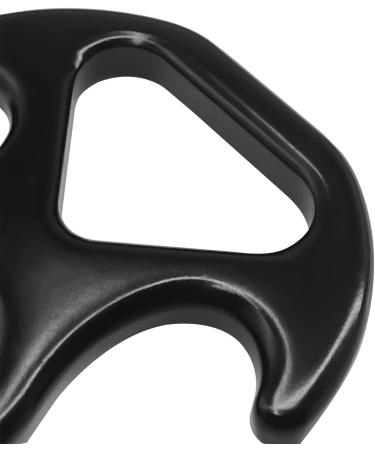 Peak Rescue Figure 8 Descender - Aluminum Alloy Black | 30kN - Climbing Gear for Rock Climbing & Rigging - Buy Online on GoSupps.com