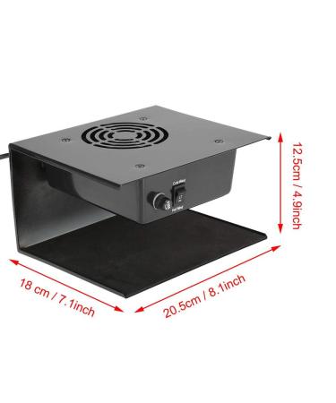 300W Hot & Cold Nail Dryer Fan - Quick Drying for Hands & Feet - EU Plug - International Shipping Available - Buy Online on GoSupps.com