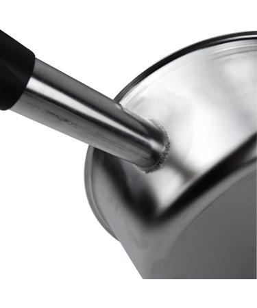 Stainless Steel Dustpan with Handle Metal Dust Pans Food Grade Mini Dustpan Hand Dust Pan for Household Handheld Scooper Dust Debris Cleaning Tool - Buy Online on GoSupps.com
