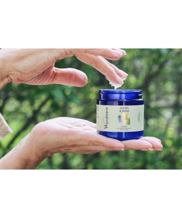 Wyndmere Aches & Pains Cream - Soothing Sore Muscles with 100% Pure Essential Oils - All-Natural Paraben & Alcohol Free - 4oz | International Shipping Available - Buy Online on GoSupps.com