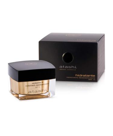 Atashi Redensifying Moisturizing Cream | Even Firm and Luminous Skin | Corrects Deep Wrinkles and Imperfections | Evens Out Tone | Gardenia and Black Pearl | Spf15. 50ml