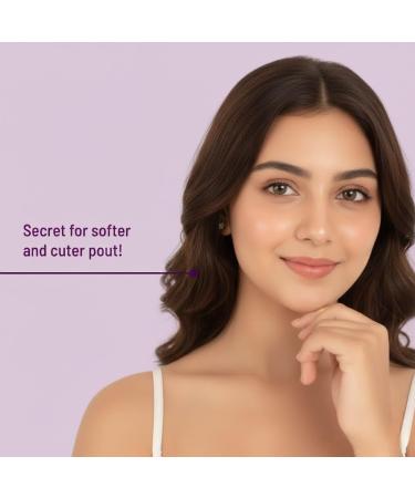 Plump Lip Serum for Lip Plumping Glow & Hydration | with Hyaluronic Acid Vitamin C & Vitamin E from Rosehip & Avocado | Lip Oil Roll-On for Men & Women | 100% Natural 10ml - Buy Online on GoSupps.com