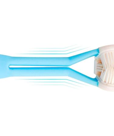 WXPJMDFC Unique 3-Page Design Toothbrushes - Pack of 6 Travel Hand Toothbrushes with Large Angle Bristles for Complete Oral Care - Buy Online on GoSupps.com