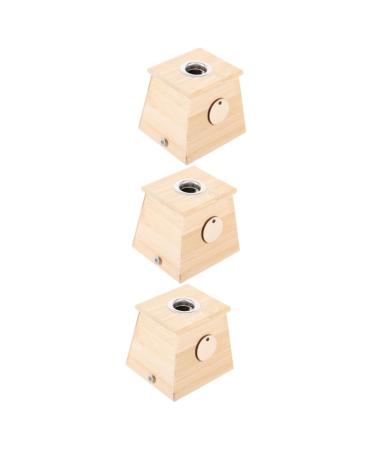 FRCOLOR 3ST MOXIBUSISTION-BOX MOXIBUSTIONBOX Portable Moxibustion Box Wide-ons Tool Moibusion Treatment Insurance In case for Moxibustion burner Moxa Standparrow