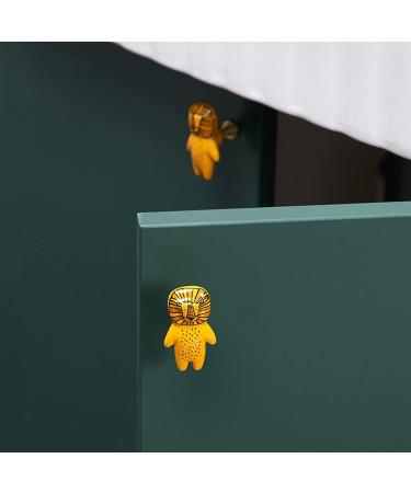 Yoyiag 4pcs Animal Ceramic Drawer Handles | Fun Furniture Buttons for Kids' Rooms & Kitchens - Unique Cabinet Knobs - Buy Online on GoSupps.com