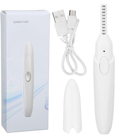 Heated Eyelash Curler - 10s Preheating USB Charging 3 Temperature Levels | Portable Curling Tool for Home & Travel - Buy Online on GoSupps.com