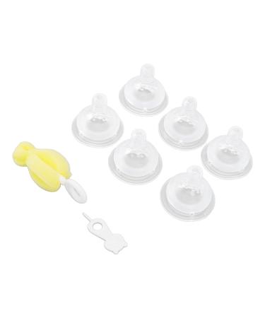 Buy Baby Silicone Pacifier - Wide Mouth Pacifier for Breastfeeding Newborns | International Shipping Available - Buy Online on GoSupps.com