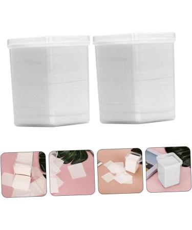 Beatifufu 2 Boxes Cleaning Pads Nail Art Cleaner Tool Nail Polish Remover Glue Wiping Pads Glue Cleansing Pads Nail Cleansing Pad Nail Wipes Nail Art Cleaning Tool Cleaning Cotton Pads - Buy Online on GoSupps.com