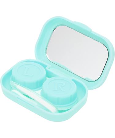 Dewin Cute Portable Contact Lens Container Set - Green Halter Box for Soft Storage & Control - Buy Online on GoSupps.com