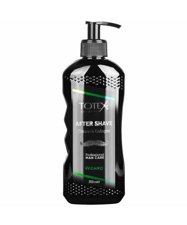 Buy Totex Shave Style Aftershave Cream & Cologne Wizard Balm for Sensitive Skin 350ml - Best International Shipping - Buy Online on GoSupps.com