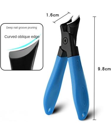 Nail Clippers Splash Resistant Nail Clippers Diagonal Pliers Household Nail Enhancement Tools Nail Clipper (Color : Blue A) - Buy Online on GoSupps.com