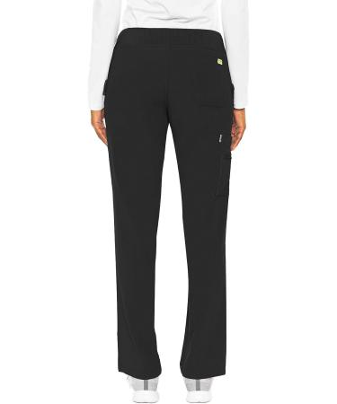 Med Couture Women's Activate Transformer Scrub Pant - Large Black | Comfort & Functionality - Buy Online on GoSupps.com