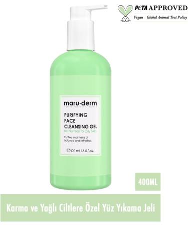 Maruderm Facial Cleansing Gel with Salicylic Acid Specially Designed for Combination and Oily Skin 400 ML - Buy Online on GoSupps.com