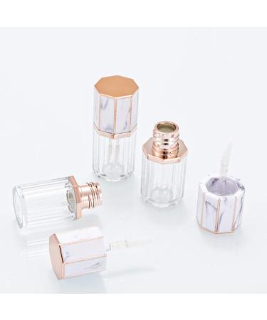 KALLORY 5ml Clear Lip Gloss Tubes with Wand | Bulk Lip Gloss Containers for Women | Empty Lipgloss Containers (5 Pcs) - Buy Online on GoSupps.com