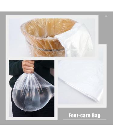 SOLUSTRE 160Pcs Disposable Foot Tub Liner Bath Basin Bags Bath Bucket Pouches for Foot Soak Bath Pedicure Spa Hotel Home - Buy Online on GoSupps.com