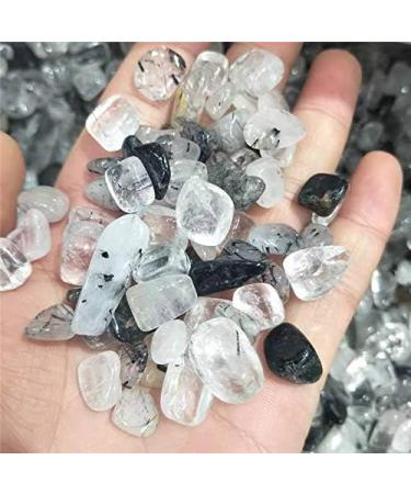 100g 9-15mm Natural Crystal Quartz Polished Black Tourmaline Crystals Tumbled Gravel for Crystals Stones Obelisk - Buy Online on GoSupps.com