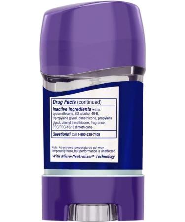 Lady Speed Stick 48HR Antiperspirant Deodorant Gel Fresh Fusion - Pack of 4 (2.30 oz each) - Long-Lasting Protection Perfect for All Skin Types - Buy Online on GoSupps.com