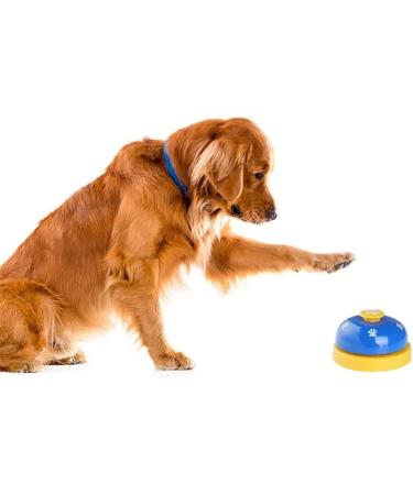 Zingking Pet Training Bells for Dogs & Cats - 2 Pack Potty Training Door Bells | Large Button & Cat Paw Design (Pink & Blue) - Buy Online on GoSupps.com