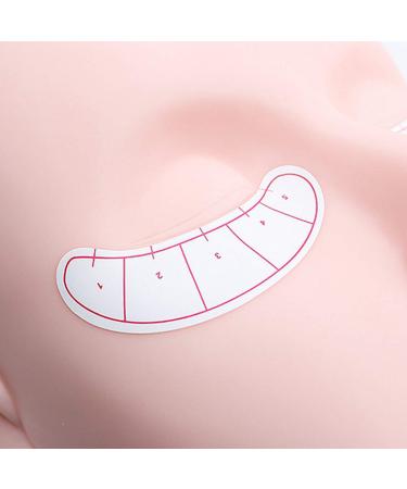 Lash Mapping Stickers: 210 Pairs (3 Packs) - Under Eye Positioning Tips for Eyelash Extensions - Self-Adhesive Paper Pads by EMEDA - Buy Online on GoSupps.com