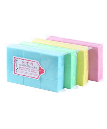 Minkissy 4 Manicure cloth disposable cotton pads Lotion paper made of cotton sloping pads cotton for skin care manicure cleaning accessories towels for acrylic nails cloth wipe nail