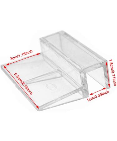 10mm Weilan Aquarium Lid Clips | Thick Acrylic Fish Tank Cover Support Holder - Buy Online on GoSupps.com