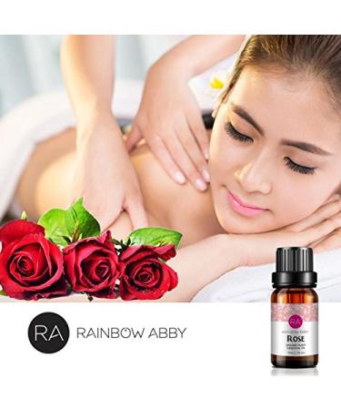 Rainbow Abby 100% Pure Organic Rose Oil - 10ML Plant Extract for Glowing Skin | International Shipping Available - Buy Online on GoSupps.com