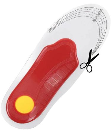 Orthotic Insoles for Women Arch Support Insoles for Men Plantar Fasciitis Arch Support Shoe Boot Flat Feet Inserts Orthotic Feet Heel Pain Shock Absorption Comfortable Insoles (Small EU 35-40) - Buy Online on GoSupps.com