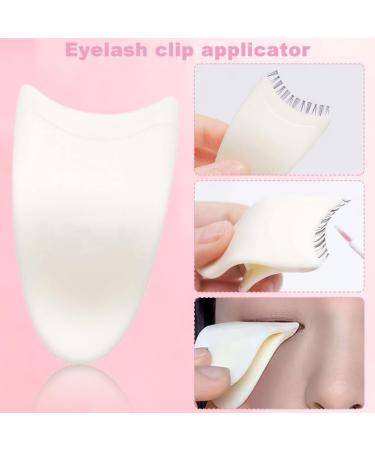 False Eyelashes Applicator Tool 3 In1 Eyelashes Tools Mascara Shield Guard Cosmetic Eyelash Applicator Eyelash Comb Upper Lower Eye Lash Helper Tool Eyelash Curler Cosmetic Tool for Women Girls - Buy Online on GoSupps.com