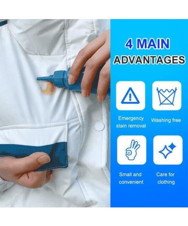 Wash-Free Active Enzyme Clothing Stain Remover 150ml Active Enzyme Laundry Stain Remover Clothing Stubborn Stain Cleaner Oil Remover (1 Pcs) - Buy Online on GoSupps.com