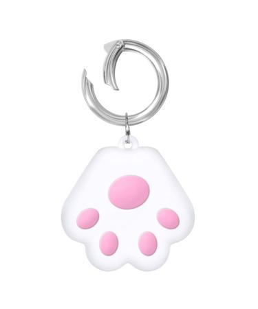 YUUAND Mini Pets Tracker Cat Dog Mini Tracking Loss Prevention Waterproof Device Tool Pet Bluetooth Tracker, Pink, One Size One Size Pink
